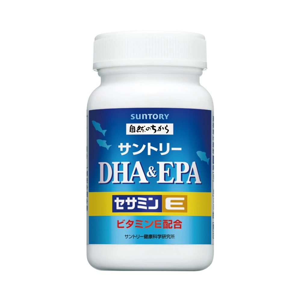 【三得利】魚油 DHA＆EPA+芝麻明E 反應靈活 代謝清澈 官方直營